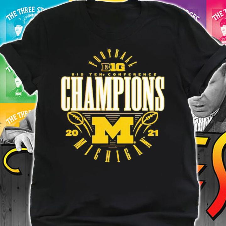 Michigan Wolverines 2021 Big Ten Football Conference Champions trending T-Shirt t-shirt shirt