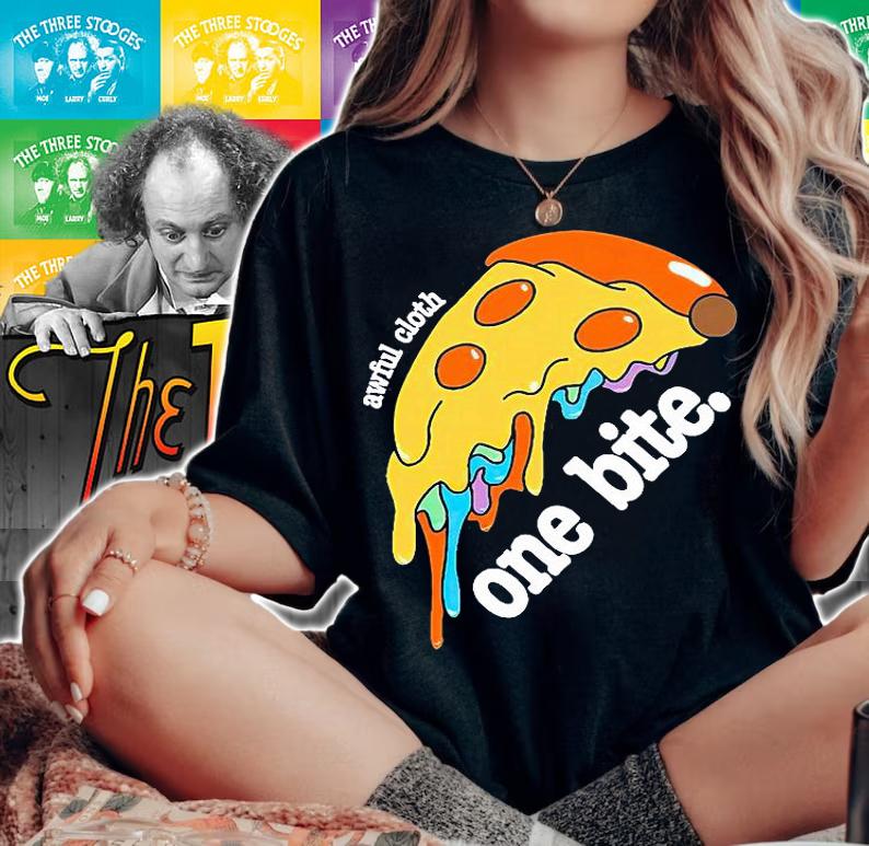 Pizza Awful Cloth And One Bite T-Shirt t-shirt