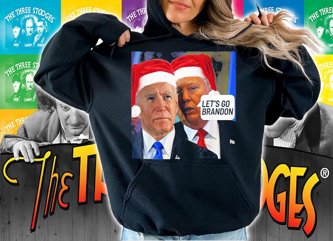 Santa Trump Said To Biden Let's Go Brandon Anti Biden Meme T-Shirt t-shirt hoodie