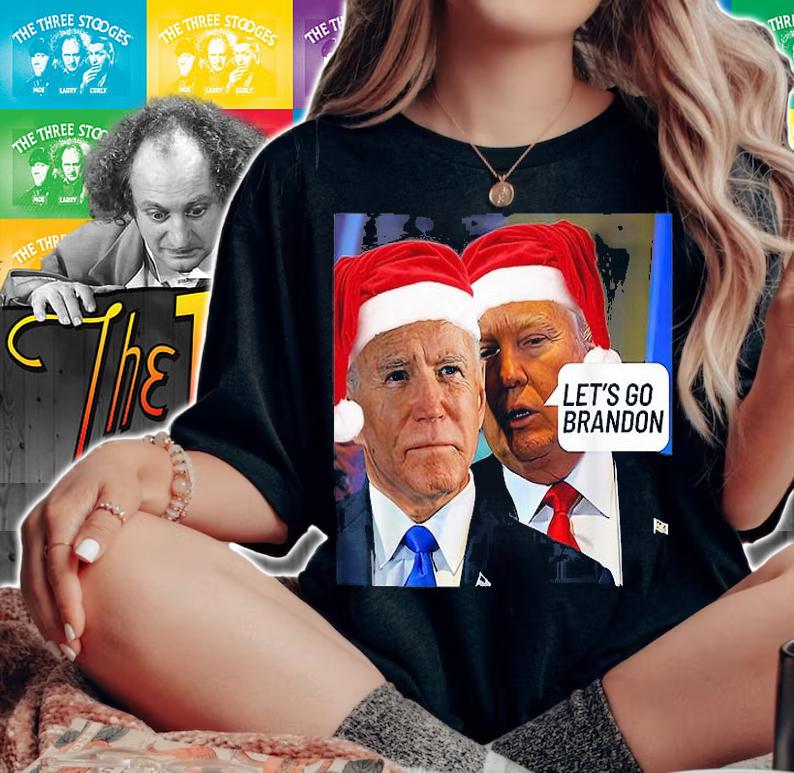 Santa Trump Said To Biden Let's Go Brandon Anti Biden Meme T-Shirt t-shirt woman shirt