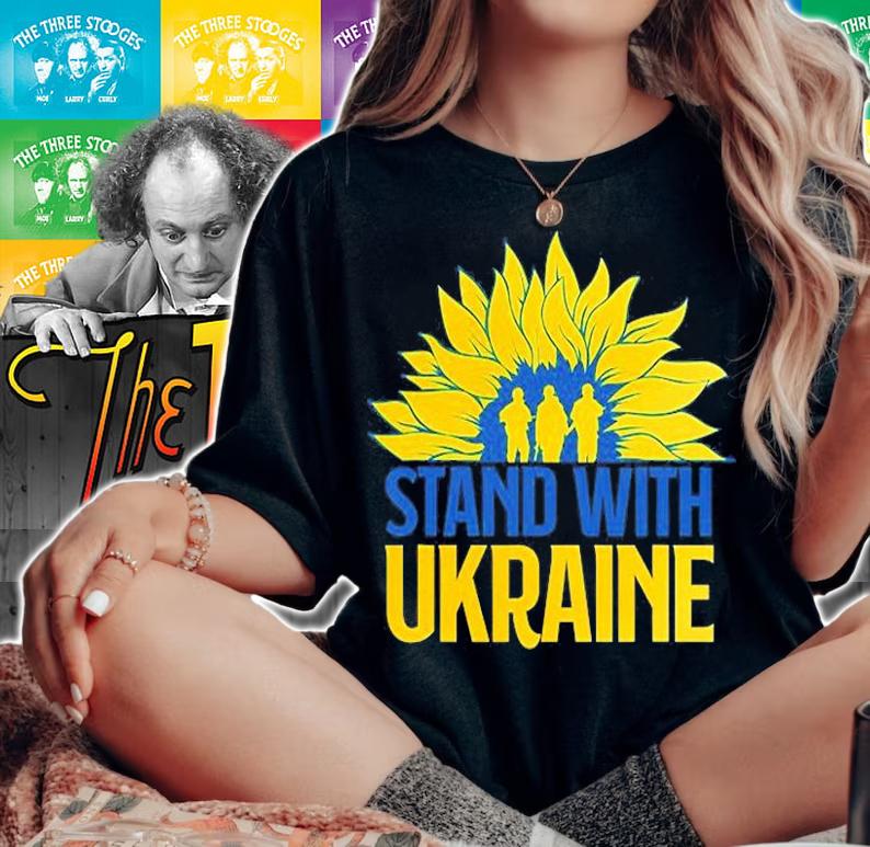 Stand With Ukraine Pray For Ukraine T-Shirt t-shirt