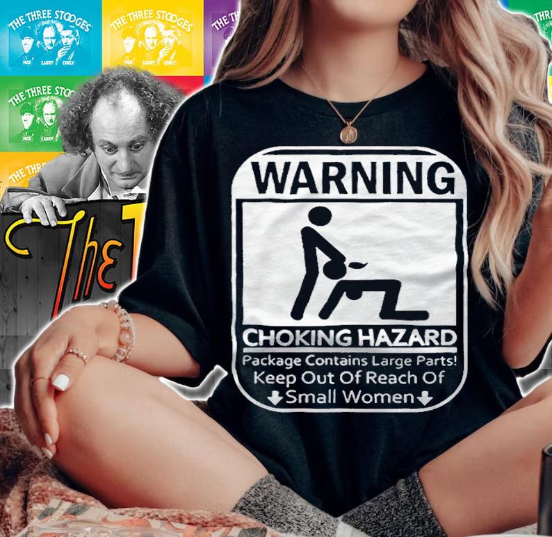 Warning choking hazard T-shirt t-shirt