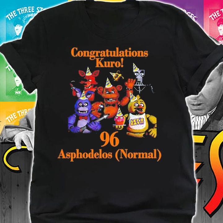 Congratulation Kuro 96 Asphodelos Normal Shirt t-shirt