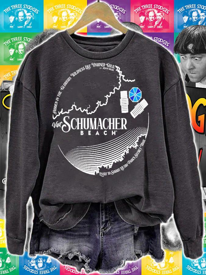 Hidden In The Glorious Wildness Like Unmined Gold Visit Schumacher Beach T-Shirt t-shirt sweatshirt