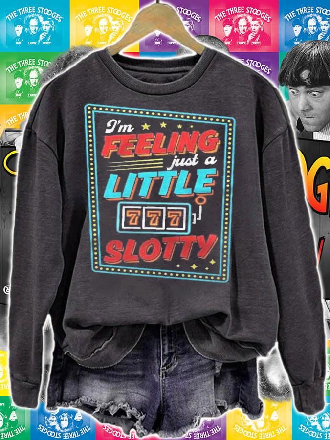 Im Feeling Just A Little Slotty Slot Machine 777 Lucky Love Premium shirt t-shirt sweatshirt