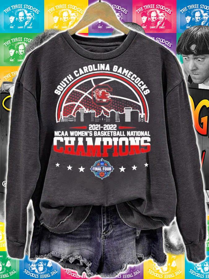 South Carolina Gamecocks 2021-2022 NCAA Women's Basketball National Champions Shirt t-shirt sweatshirt