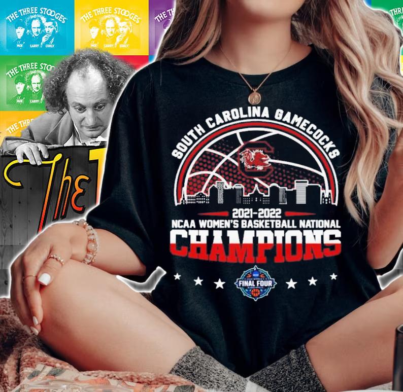 South Carolina Gamecocks 2021-2022 NCAA Women's Basketball National Champions Shirt t-shirt woman shirt