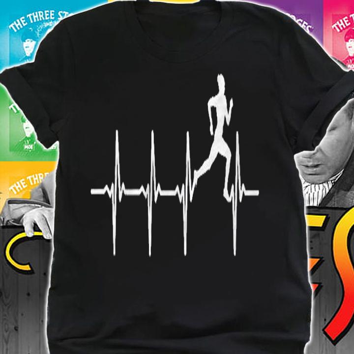 Runner Heartbeat For Runners Joggers Shirt t-shirt shirt