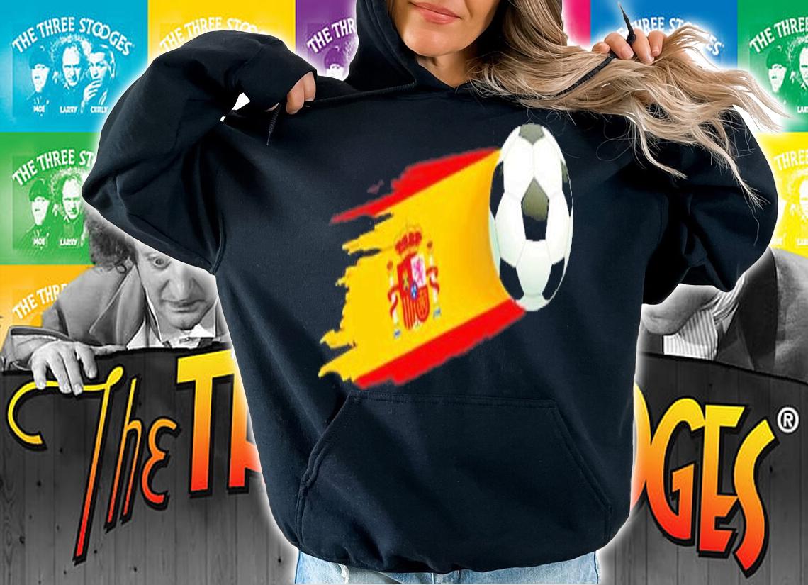 Spain Soccer Ball Spain Flag Jersey Spanish Football Fan T-Shirt t-shirt hoodie