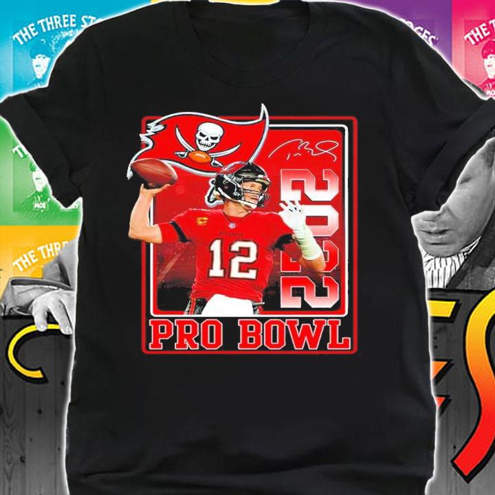 Tom Brady Tampa Bay Buccaneers Football 2022 Pro Bowl Signatures Shirt t-shirt shirt