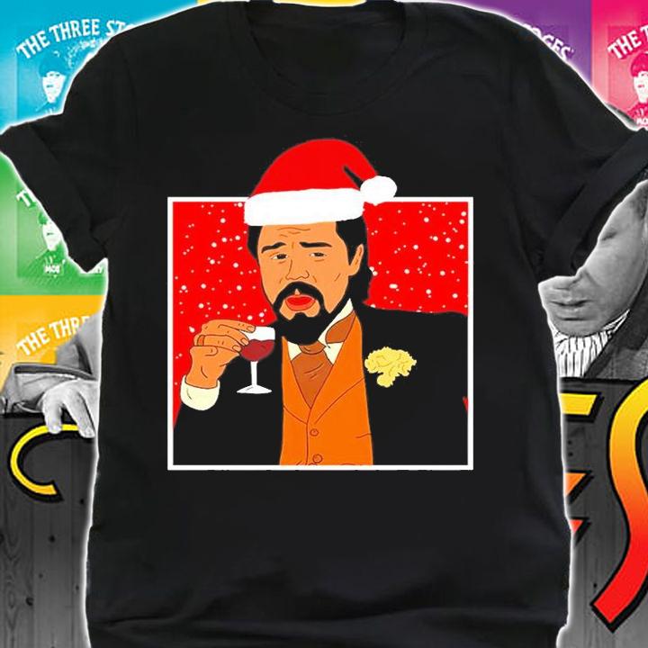 Leonardo Meme Funny Christmas Ugly Jumper Day Dicaprio Ugly Xmas T-Shirt t-shirt shirt