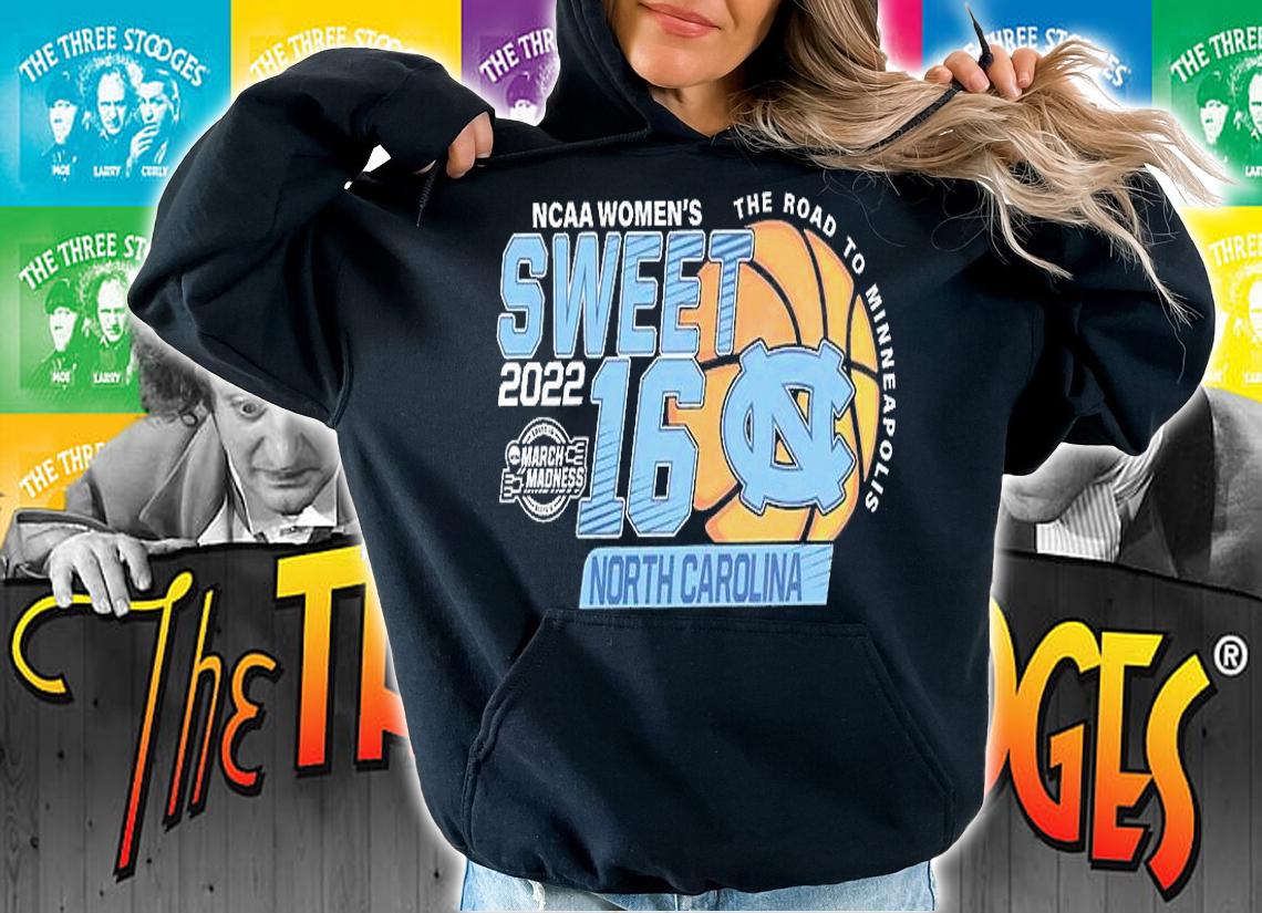 North Carolina Tar Heels NCAA Women's Basketball Sweet 16 T-Shirt t-shirt hoodie