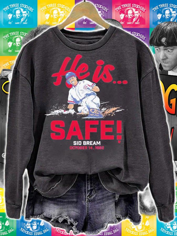 Sid Bream He Is Safe Shirt t-shirt sweatshirt