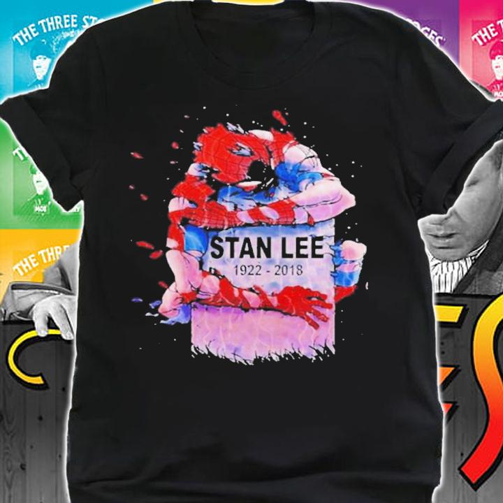 Spider-Man Hug Stan Lees Grave 1922-2018 Shirt t-shirt
