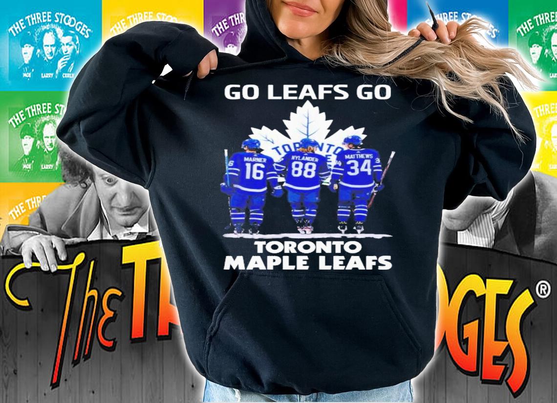 Toronto Maple Leafs Go Leafs Go Mitch Marner Vs William Nylander And Auston Matthews Shirt t-shirt hoodie