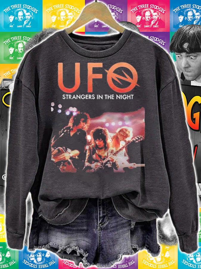 UFO band strangers in the night T-shirt t-shirt