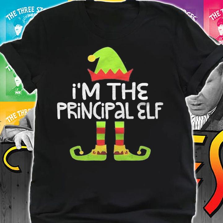 Im The Principal Elf Matching Christmas Costume shirt t-shirt shirt