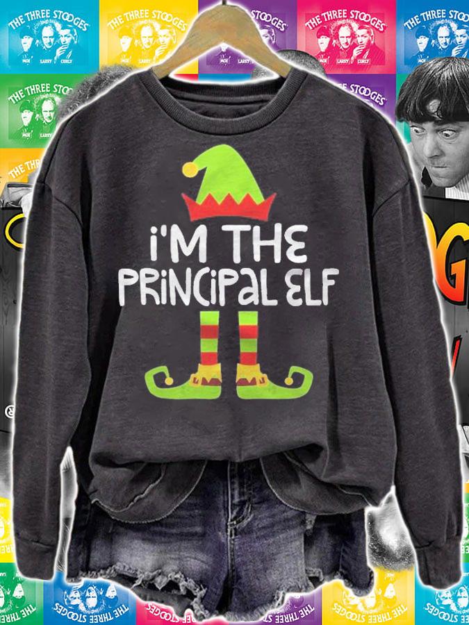 Im The Principal Elf Matching Christmas Costume shirt t-shirt sweatshirt