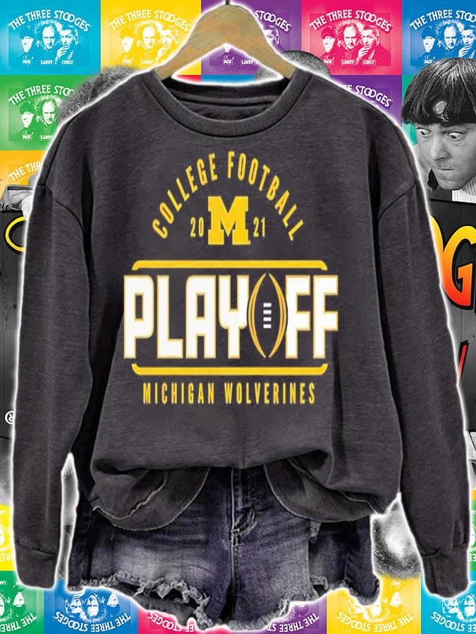 Michigan Wolverines 2021 College Football Playoff Bound Kickoff Shirt t-shirt sweatshirt