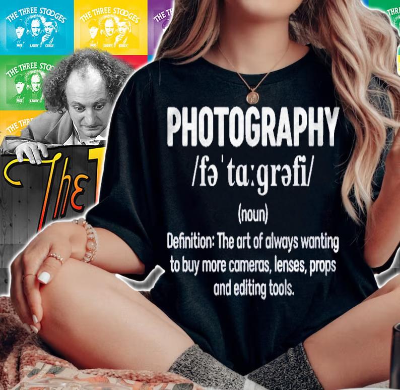 Photography Definition Funny Photographer Shirt t-shirt