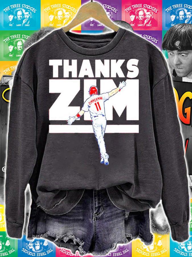 Ryan Zimmerman Thanks Zim Shirt t-shirt