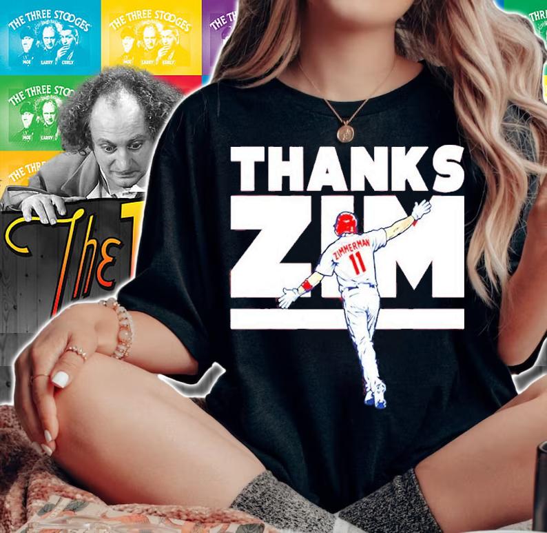 Ryan Zimmerman Thanks Zim Shirt t-shirt