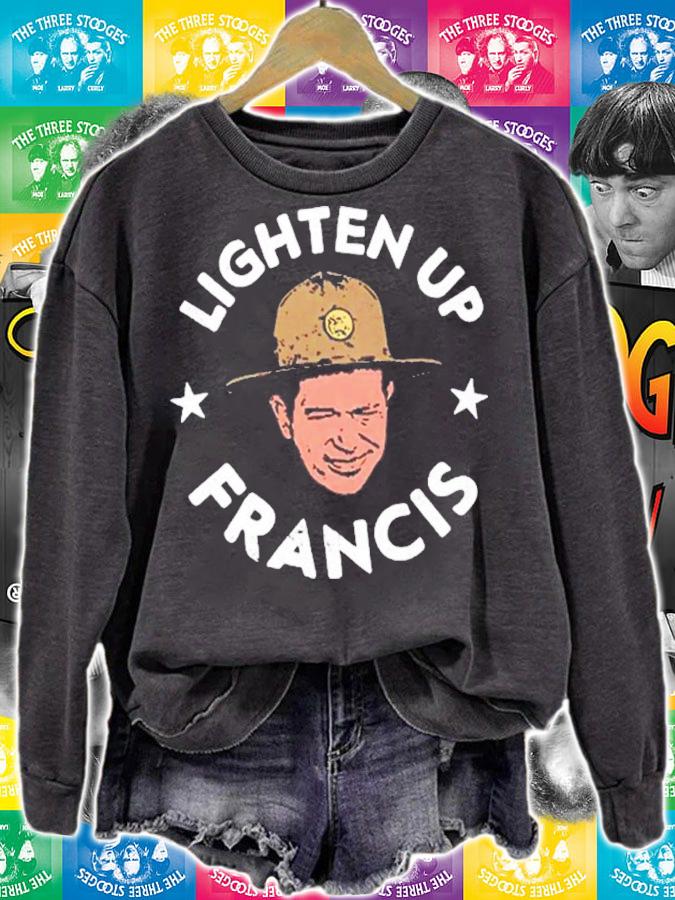 Stripes Parody Lighten Up Francis Shirt t-shirt sweatshirt