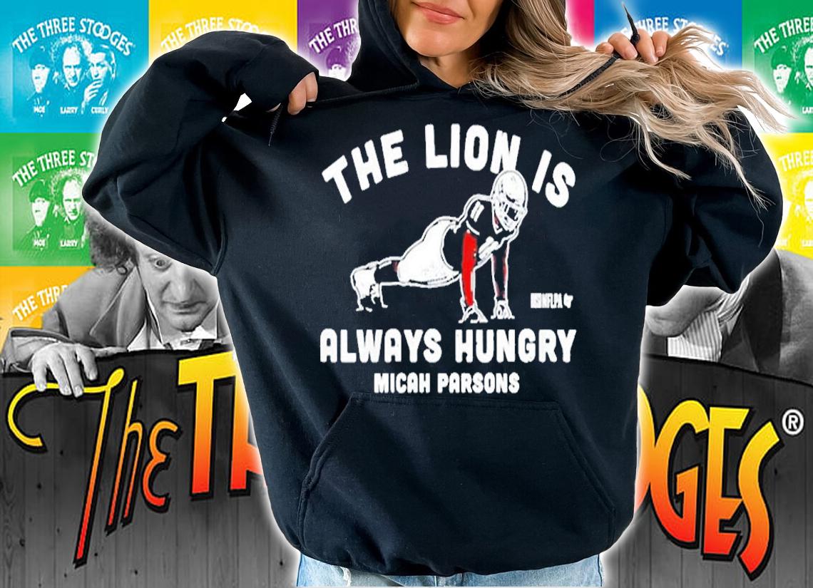 The Lion Is Always Hungry Micah Parsons Push-Ups T-Shirt t-shirt