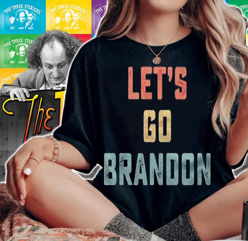 Hot vintage Let's Go Brandon, Let's Go Brandon T-Shirt t-shirt woman shirt