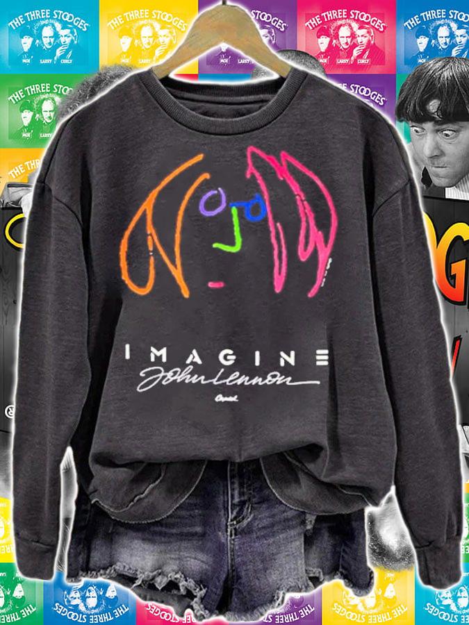 John Lennon Imagine Capitol Records Shirt t-shirt sweatshirt