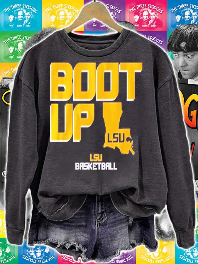 LSU Basketball Boot Up Shirt t-shirt sweatshirt