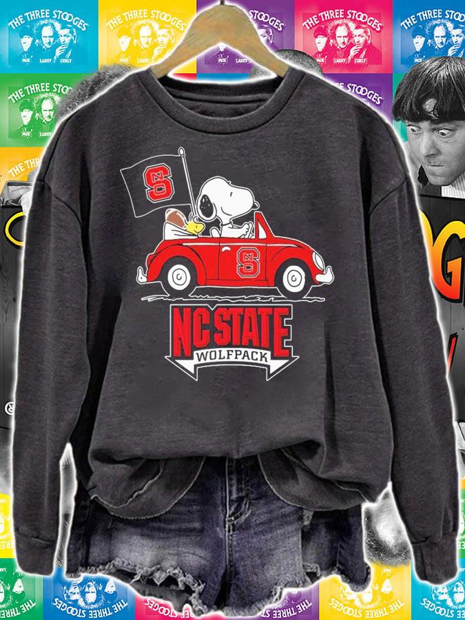 NC State Wolfpack Snoopy And Woodstock t-shirt