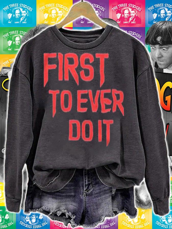 Soulja Boy first to ever do it T-shirt t-shirt sweatshirt