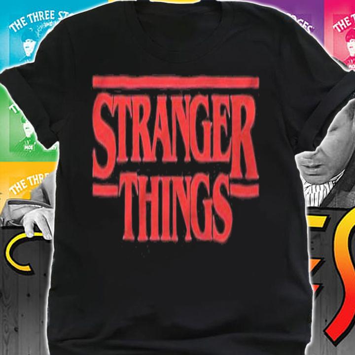 Stranger Things logo T-shirt t-shirt shirt