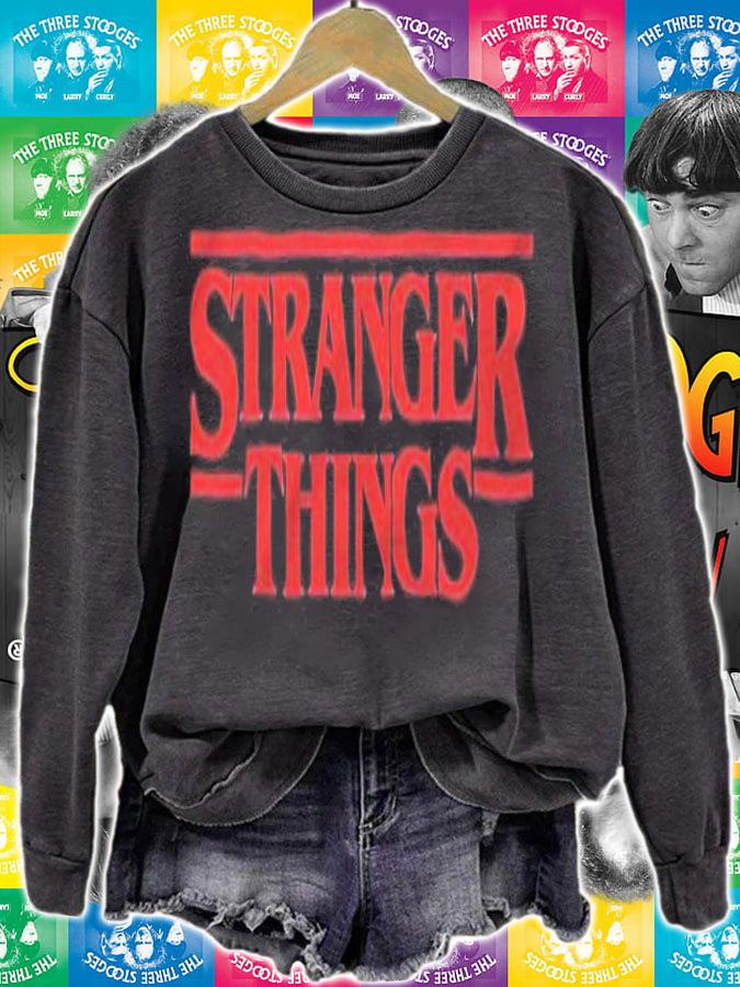 Stranger Things logo T-shirt t-shirt sweatshirt