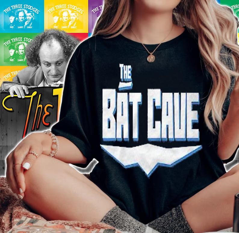 The Bat Cave Stream Logo Shirt t-shirt woman shirt