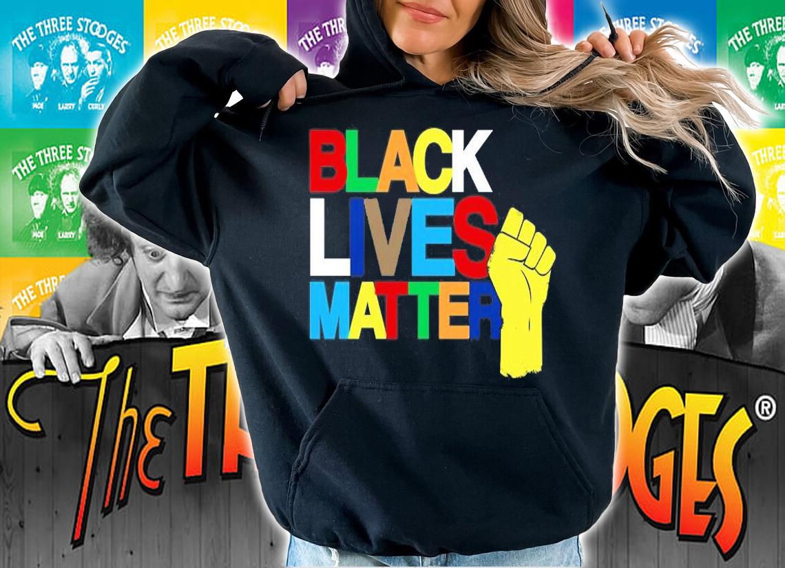 Colorful Black Lives Matter Fist African Style T-Shirt hoodie
