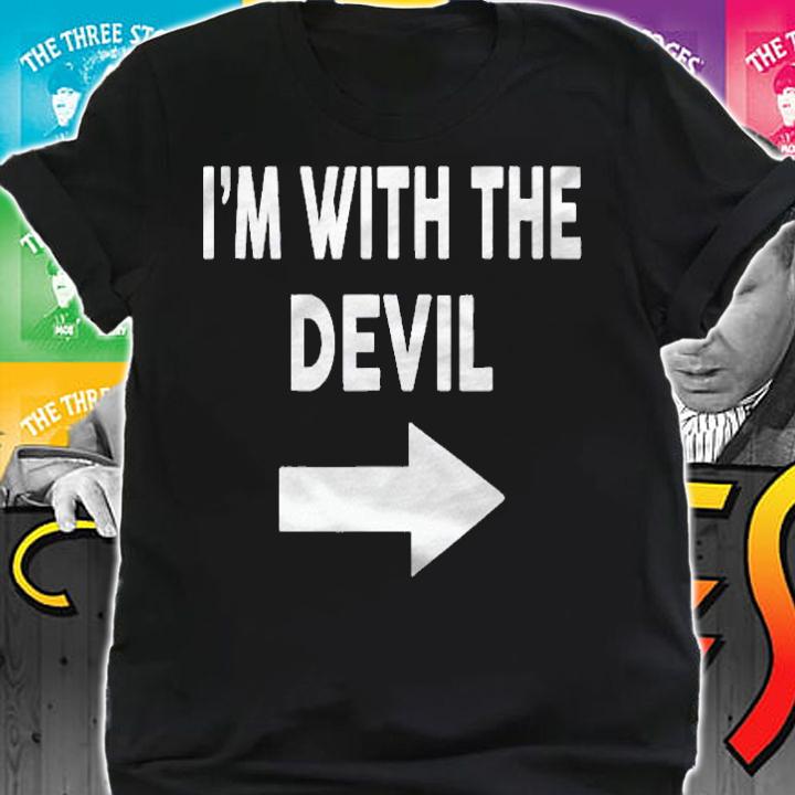 Im With The Devil Halloween Shirt