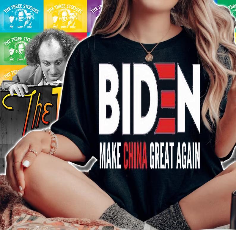 Joe Biden Make China Great Again T-Shirt woman shirt