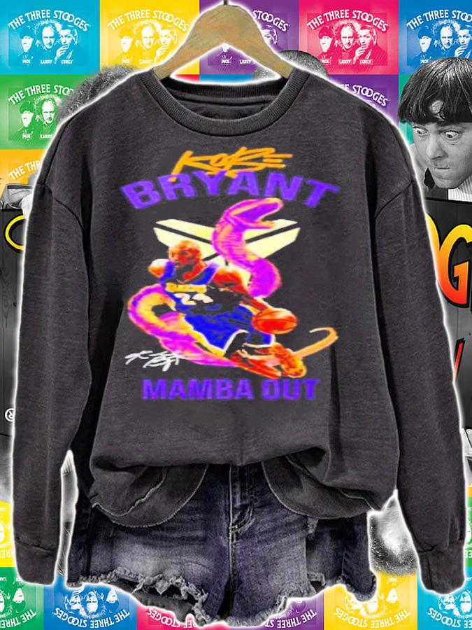 Kobe Bryant Mamba Out Signatures Shirt