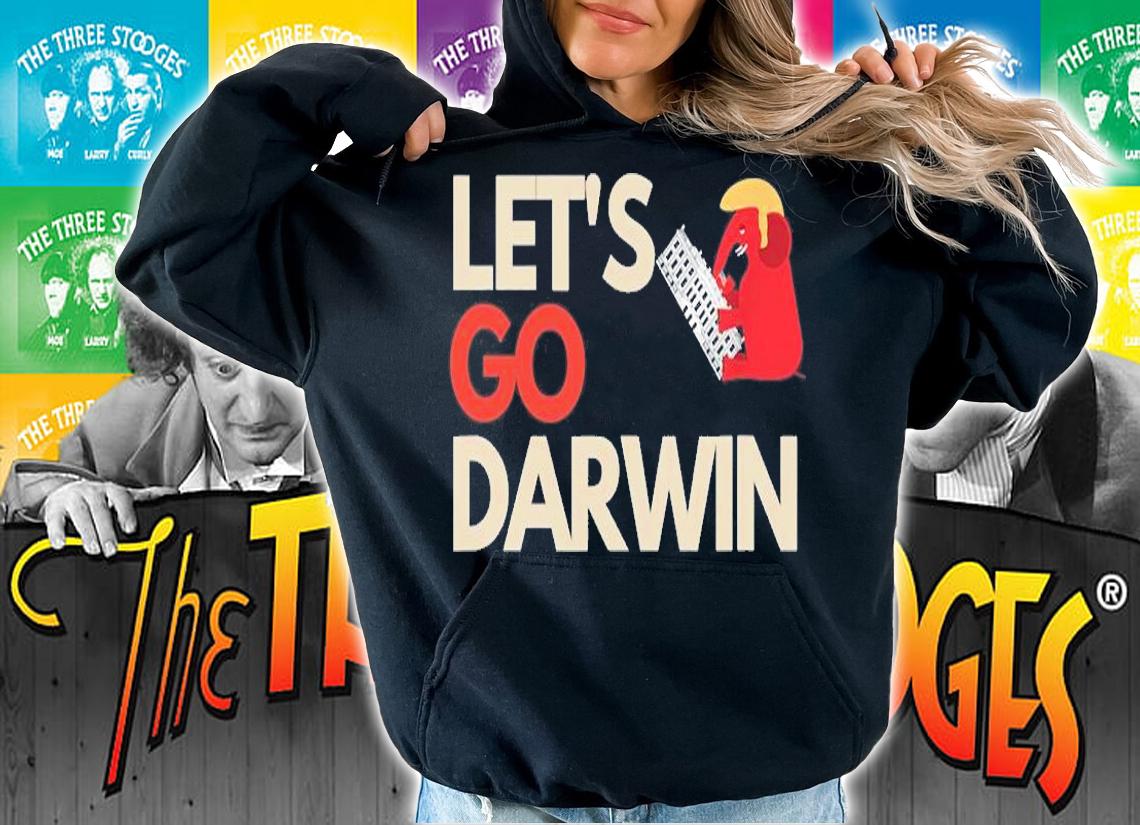 Let's Go Darwin Pro Vaccination Funny Sarcastic T-Shirt
