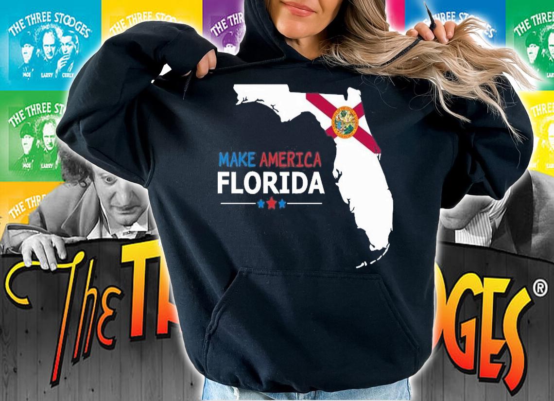 Make America Florida Map T-Shirt hoodie