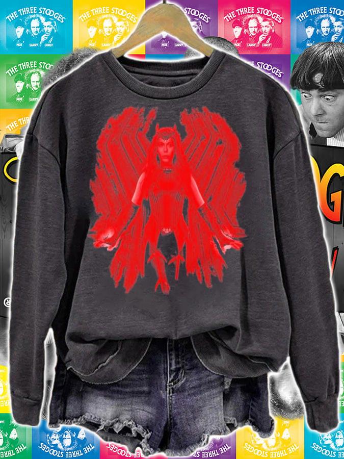 Marvel Wandavision Wanda Maximoff Is The Scarlet Witch Shirt sweatshirt