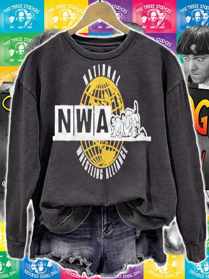 NWA Globe Logo Shirt sweatshirt