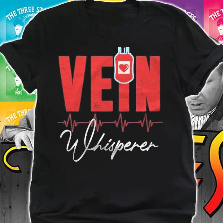 Phlebotomist Funny Vein Whisperer Phlebotomy Gift shirt