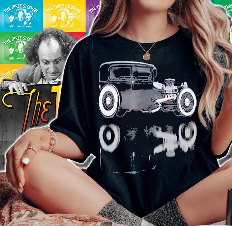 Traditional Hot Rod Sedan Tudor Fordor Ford Model A T-Shirt woman shirt