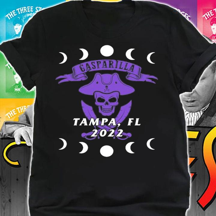 Gasparilla 2022 Tampa 2022 Skull T-Shirt shirt