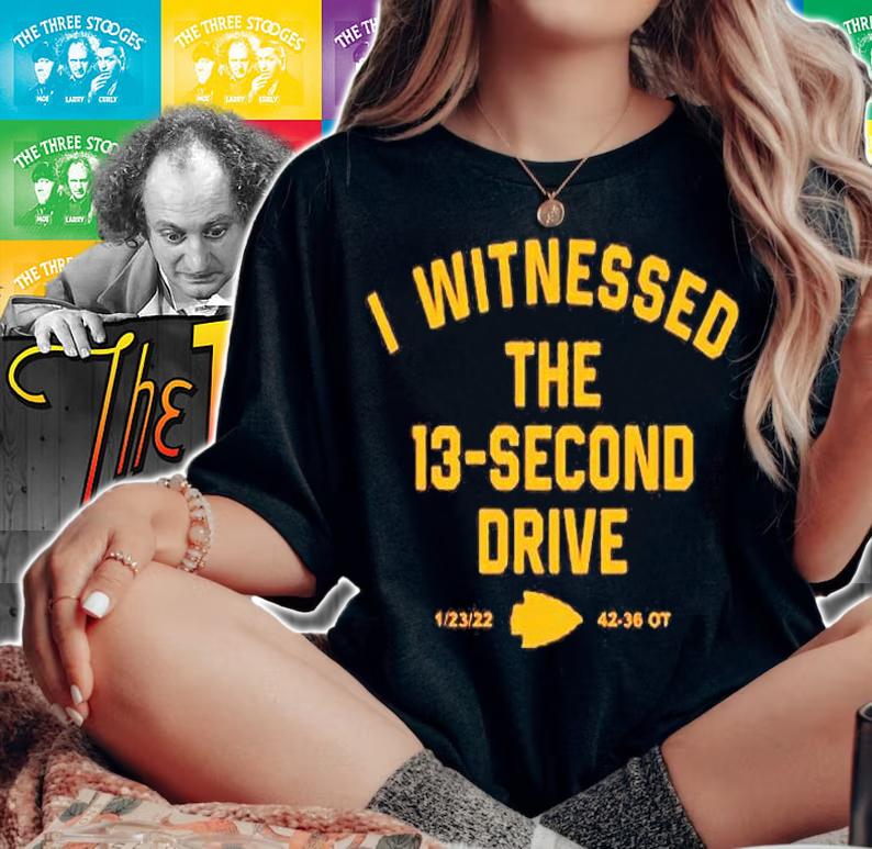 I Witnessed The 13 Second Drive T-Shirt woman shirt