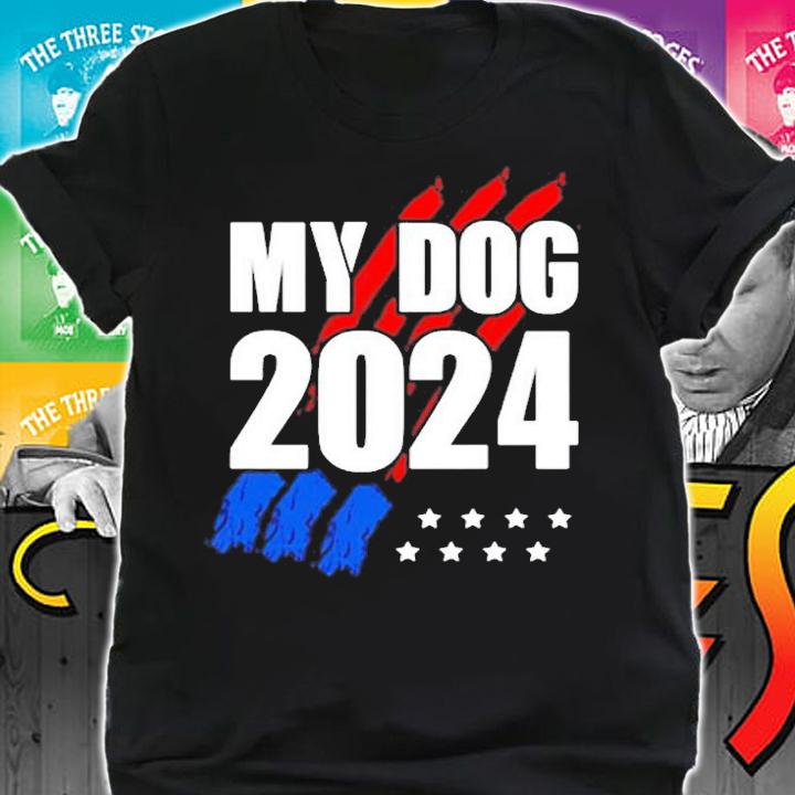 My Dog 2024 Vote For My Dog Election Politics T-Shirt