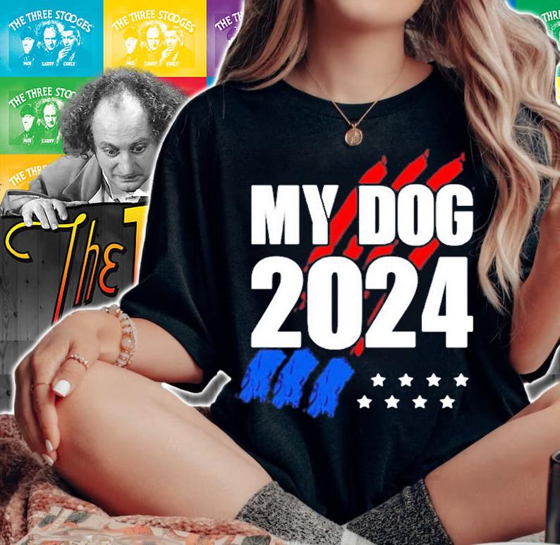 My Dog 2024 Vote For My Dog Election Politics T-Shirt